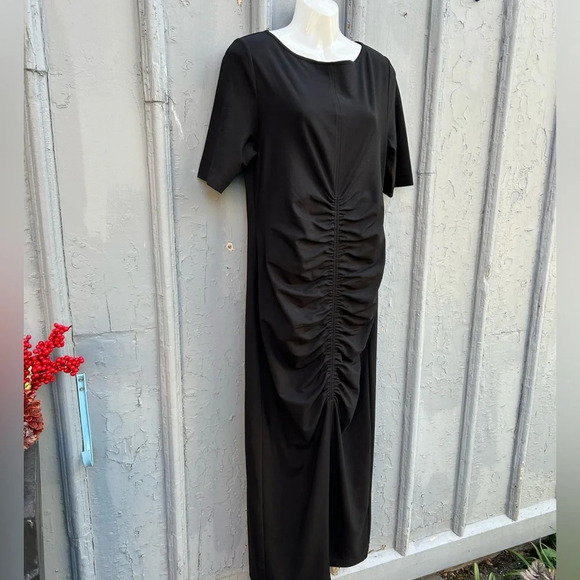 COS gathered waist  T shirt dress, size M - Picture 7 of 16
